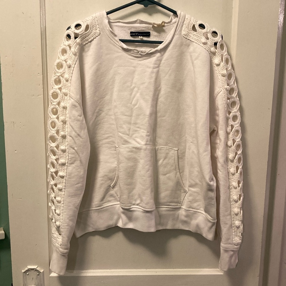 Levi's Made & Crafted CROCHET SWEATSHIRT